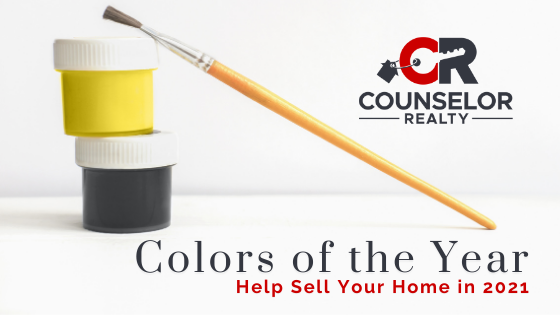Colors of the Year - Home Sellers - Counselor Realty